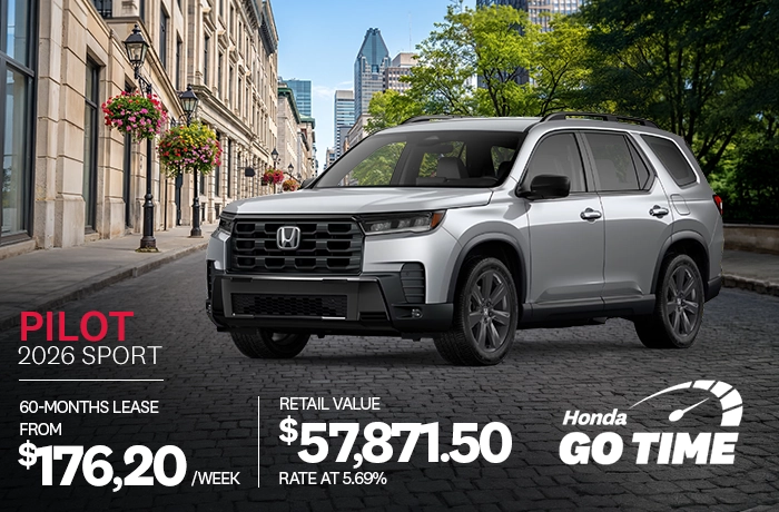 Bannière de Promotion Pilot Sport 2026